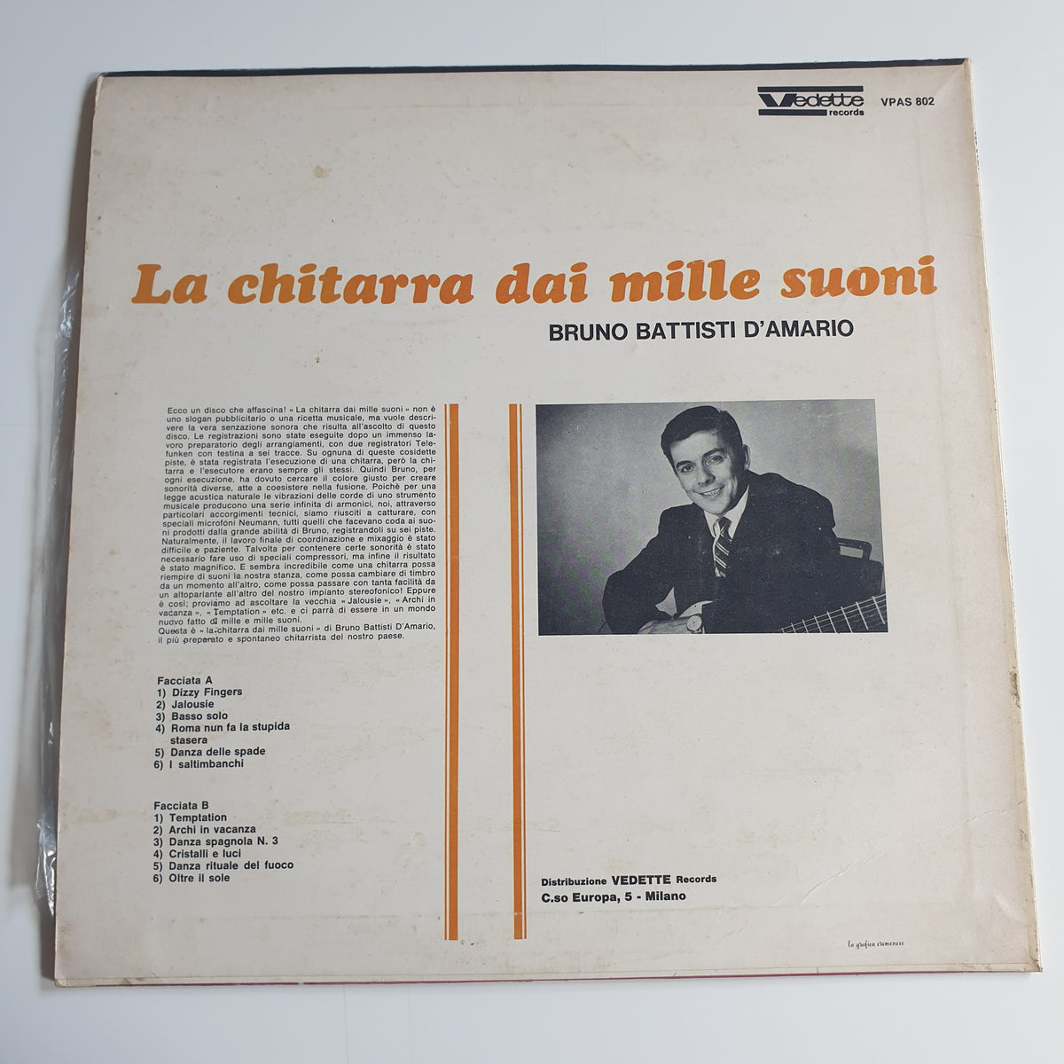 BRUNO BATTISTI D'AMARIO - La Chitarra dai Mille Suoni