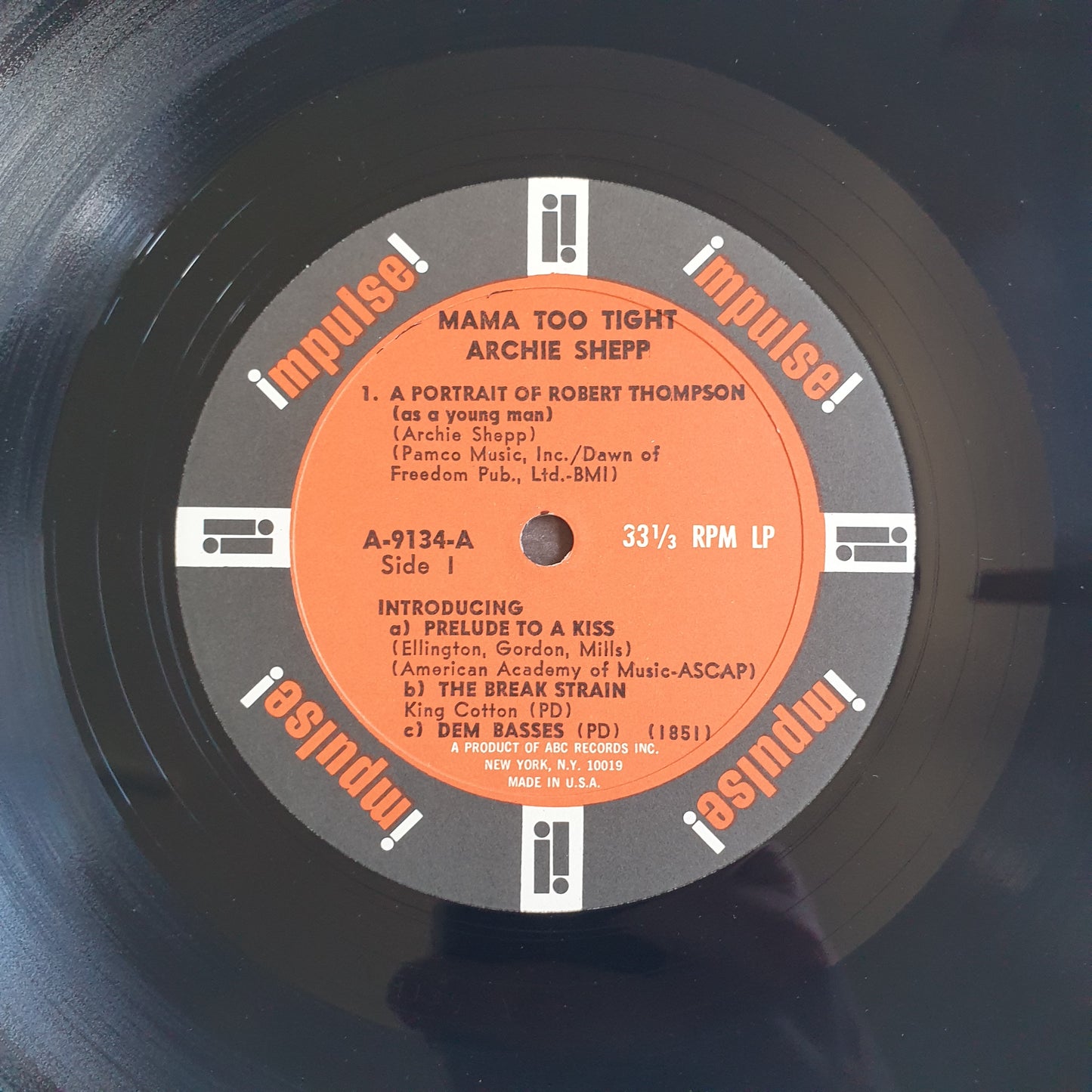 ARCHIE SHEPP - Mama Too Tight