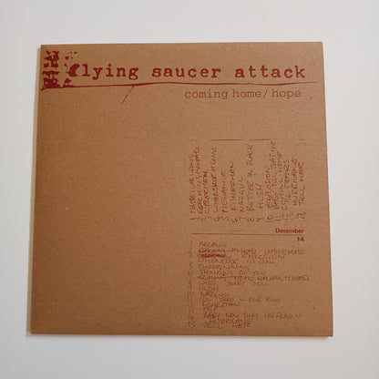 FLYING SAUCER ATTACK - Coming Home / Hope