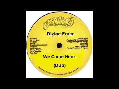 DIVINE FORCE - TV Guide / The Jizer / We Came Here