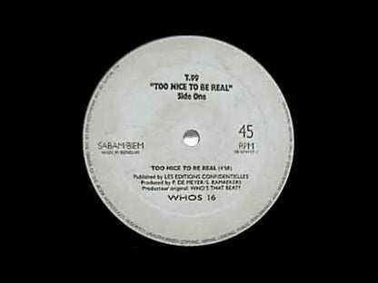 T99 - Too Nice To Be Real