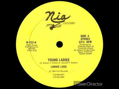 LONNIE LOVE - Young Ladies